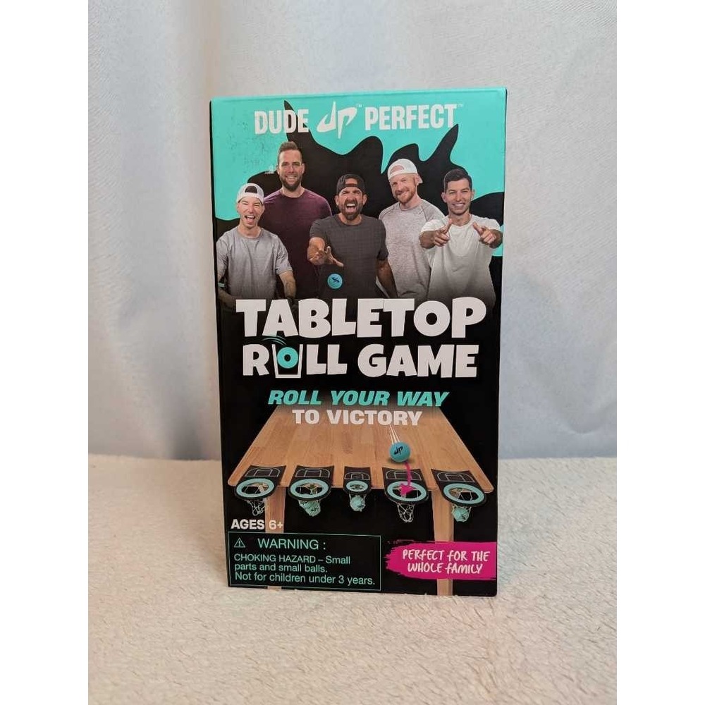 Dude Perfect Tabletop Roll Game‎ Roll Your Way to Victory Fun Family Game